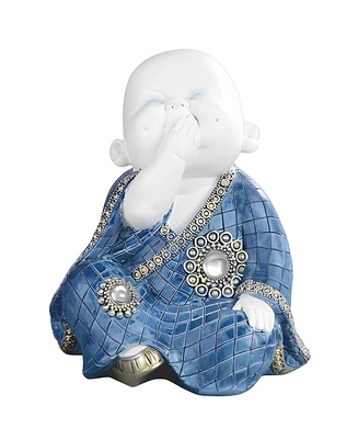 Fc Design 6.75"H Monk No Speak Figurine Decoration Home Decor Perfect Gift for House Warming, Holidays and Birthdays