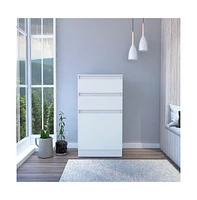 Diamond Dresser 43"H, Jewelry Box, Mirror, Single Door Cabinet, Two Drawers