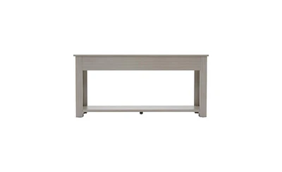 Slickblue Console Table/Sofa Table with Storage Drawers and Bottom Shelf for Entryway Hallway