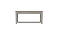 Slickblue Console Table/Sofa Table with Storage Drawers and Bottom Shelf for Entryway Hallway