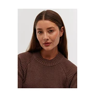 Bench Dna Women's Karlie Rib Knit Sweater Dress