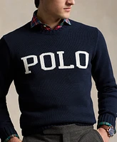 Polo Ralph Lauren Men's Logo-Intarsia Cotton Sweater