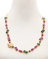 Guess Mixed Stone Statement Strand Necklace, 20" + 2"