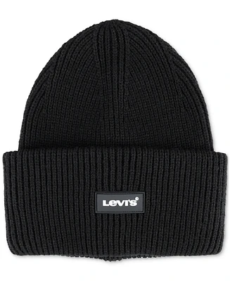 Levi's Men's Triple Rolled Cuff Logo Beanie