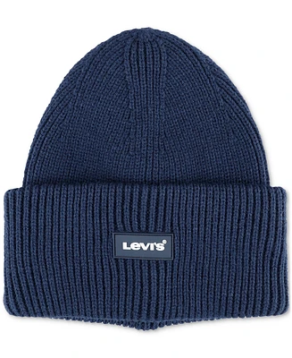 Levi's Men's Triple Rolled Cuff Logo Beanie