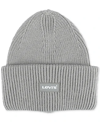 Levi's Men's Triple Rolled Cuff Logo Beanie