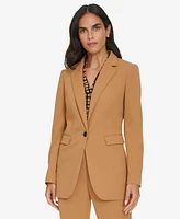 Calvin Klein Women's One-Button Blazer