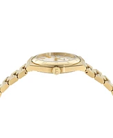 Ferragamo Women's Swiss Vega Gold Ion Plated Stainless Steel Bracelet Watch 35mm