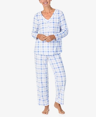 Aria Women's Long Sleeve Pajama Set