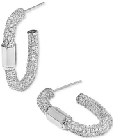 Kendra Scott Pave Link Hoop Earrings