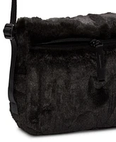 Nike Unisex Sportswear Futura 365 Faux Fur Crossbody Bag