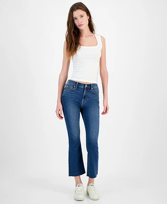 7 For All Mankind Women's High-Rise Slim-Fit Kick-Flare Jeans