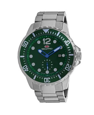 Seapro Men's Colossal Green Dial Watch - SP5501