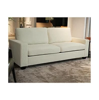 gaomon 83" Sofa Couch for Living Room, Corduroy Comfy Sofa, 3 Seater Couch, Deep Seat Sofa, Modern Couch with Removeable Cushion, Sleeper Couch for Li