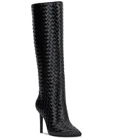 I.n.c. International Concepts Women's Savonia Woven Knee High Boots, Created for Macy's