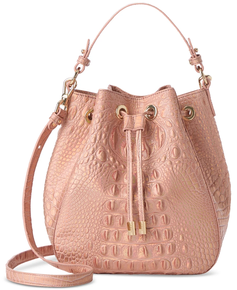 Brahmin Melinda Medium Leather Bucket Bag