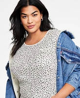 Levi's Plus Honey Printed Long-Sleeve Top