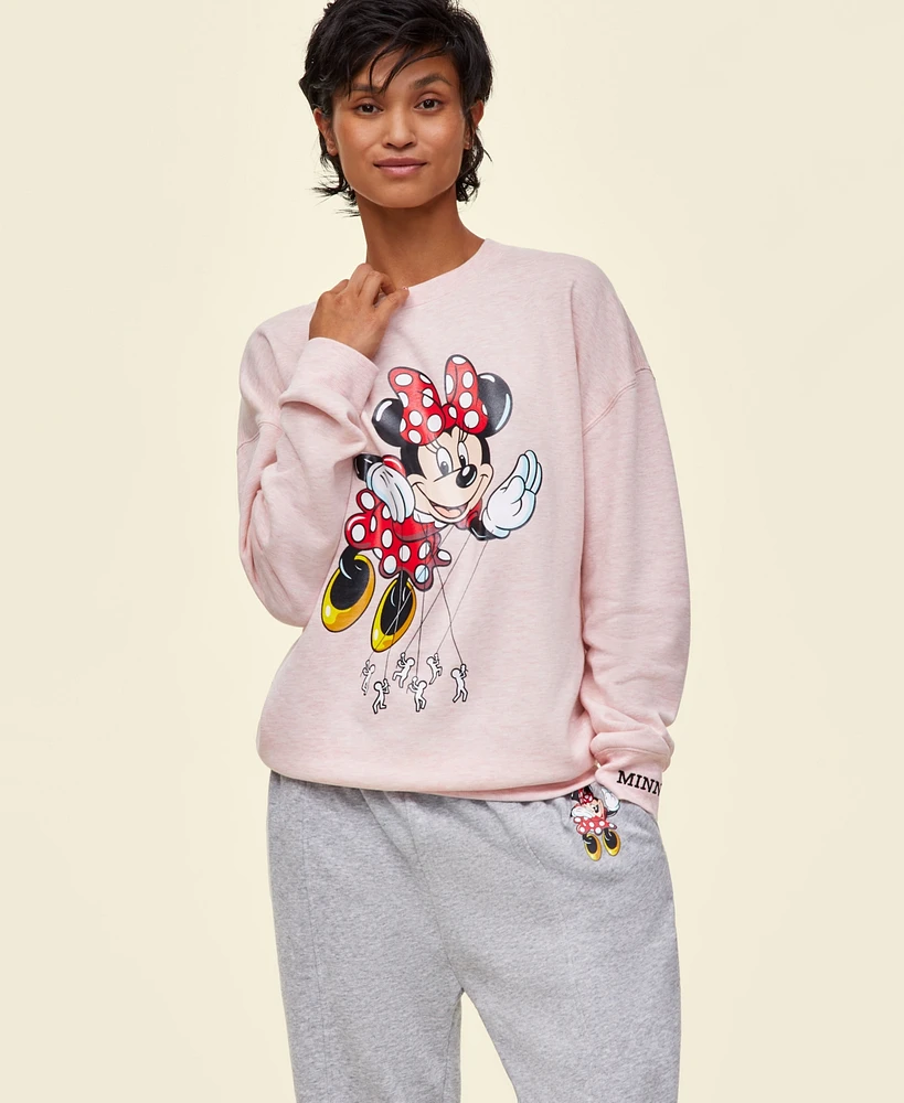 Disney | Macy's Adult Unisex Minnie Mouse Parade Balloon Crewneck Sweatshirt, Created for