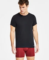 Calvin Klein Men's 5-Pack Cotton Classics Crew Neck Undershirts, Created for Macy's