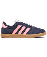 Adidas Women's Breaknet Sleek Suede Casual Sneakers from Finish Line