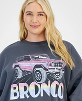 Grayson Threads, The Label Plus Bronco Graphic Sweatshirt