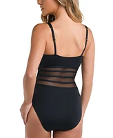 La Blanca Women's Island Goddess Shaping One-Piece Swimsuit