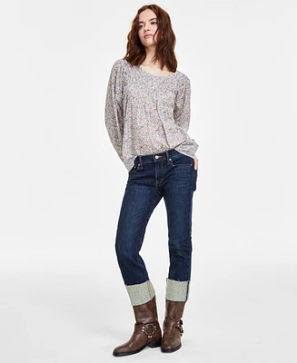 Lucky Brand Women's Mid-Rise Sweet Crop Jeans