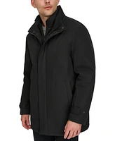 Dockers Men's Three-Quarter Length Commuter Jacket with Bib