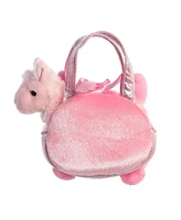 Aurora Small Bubblegum Llama Fancy Pals Fashionable Plush Toy Pink 7"