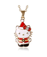 Hello Kitty Sanrio Christmas Santa Pendant Necklace