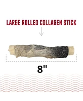 Beef Rolled Collagen Stick w/ Wrapped Fish