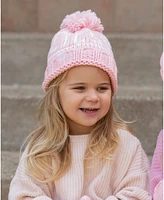 Bits & Bows Toddler Girls Lil Sis Bobble Hat