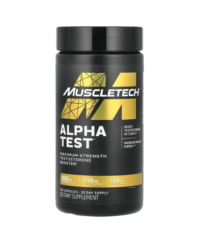 MuscleTech Alpha Test