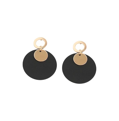 Sohi Women's Block Drop Earrings