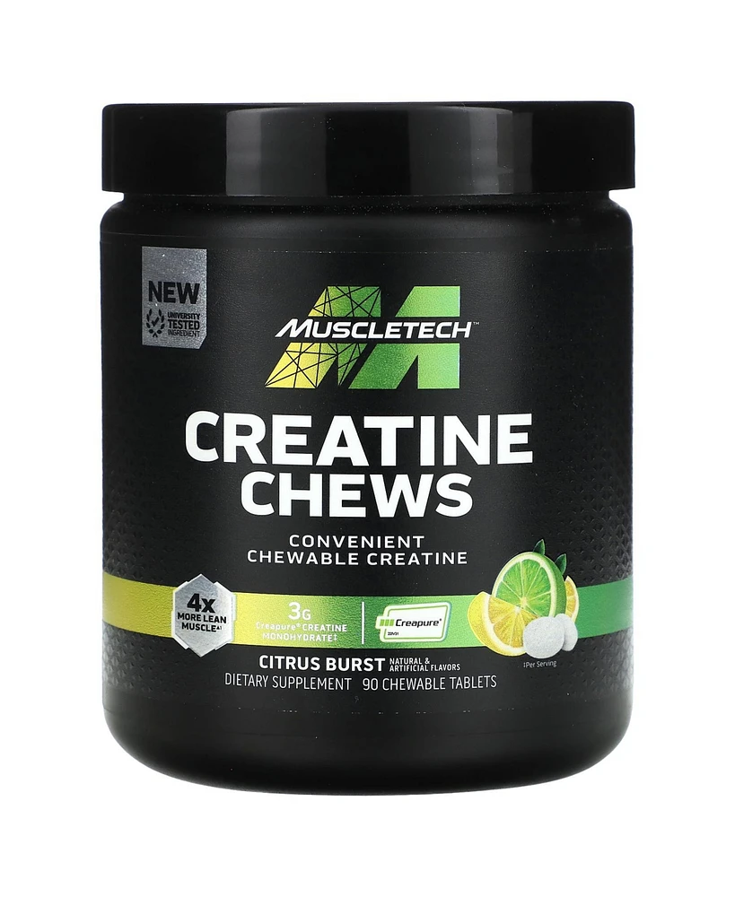 MuscleTech Creatine Chews Citrus Burst