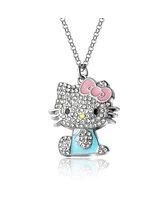 Hello Kitty Sanrio Fashion Pave Sparkling Necklace