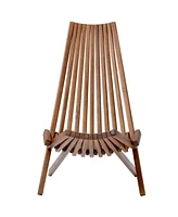 Slickblue Folding Wood Chair – Compact and Stylish for Easy Storage and Versatile Use