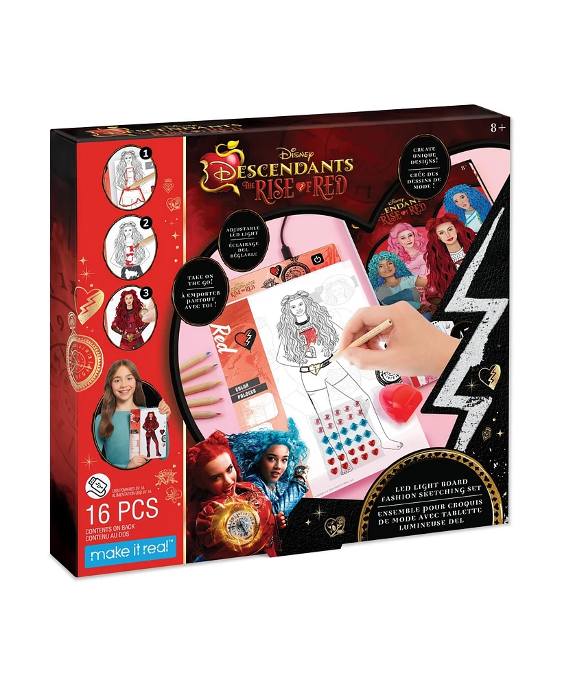 Make It Real Descendants 4 Digital Light Board Fashion Sketching Set