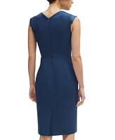 Boss by Hugo Women's Cap-Sleeve V-Neck Dress