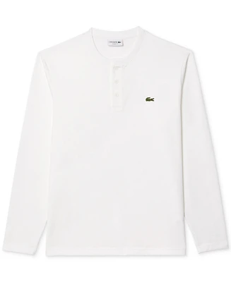 Lacoste Men's Long-Sleeve Henley T-Shirt