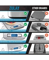 Zulay Kitchen Digital Food Scale - 304 Stainless Steel Kitchen Scale