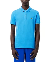 Lacoste Men's Slim Fit Ribbed Collar Petit Pique Polo Shirt