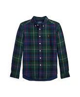 Polo Ralph Lauren Big Boys Buffalo Check Double-Faced Cotton Shirt