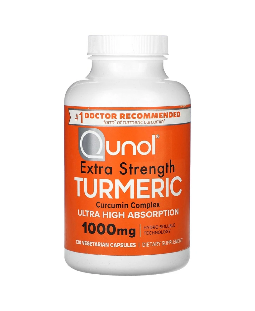 Qunol Turmeric Curcumin Complex Extra Strength 1 000 mg