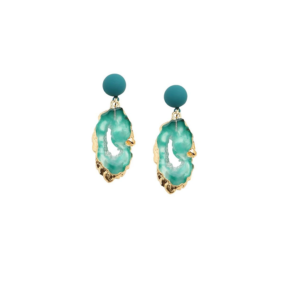 Sohi Women's Oceanic Drop Earrings