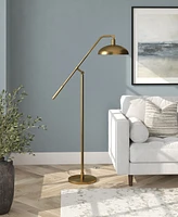 Hudson & Canal 62" Metal Devon Boom Arm Floor Lamp