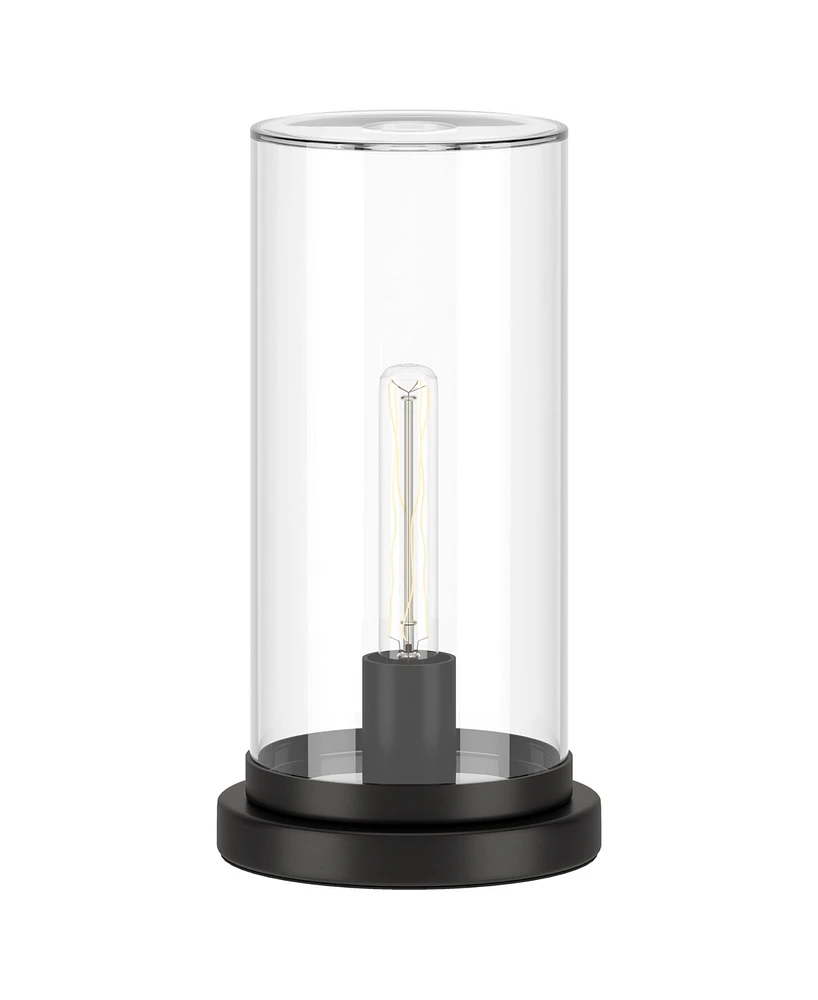 Hudson & Canal 13" Metal Perabo Tall Uplight Mini Lamp