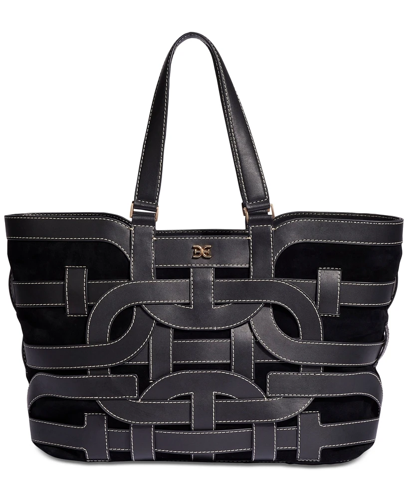 Sam Edelman Bay Large Leather Shopper Tote