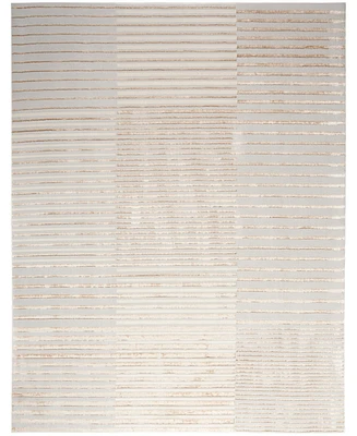 Inspire Me! Home Decor Brushstrokes BSK04 7'10"x9'10" Area Rug