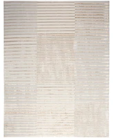 Inspire Me! Home Decor Brushstrokes BSK04 7'10"x9'10" Area Rug